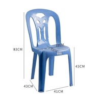 Modern tasarım ucuz açık/ev mobilya PP istiflenebilir plastik sandalye Modern eğlence sandalye