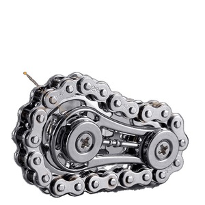 Giroscopio de Dedo, Juguete Mecánico Antiestrés para Adultos, <span class=keywords><strong>Spinner</strong></span> de Mano con Engranajes Giratorios Interconectados - Product Image 5