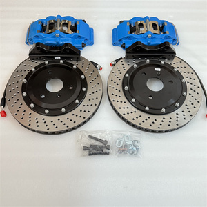 Kit d'amélioration Jekit 4 pots d'étriers de frein de 330 mm pour Fiat 500, jante avant 17 pouces - Product Image 4