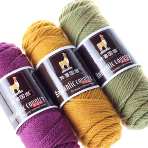 Nhà Máy Giá 100G Alpaca Len Sợi Lạc Đà Len Dệt Kim Khăn Tay Đan Mũ Cho Phụ Nữ Tái Chế Cotton Pha Trộn Len Ấm Áp - Product Image 3