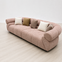 Ensemble de canapés en tissu moderne |   Canapé de salon luxueux rembourré pour appartement, mobilier d'hôtel