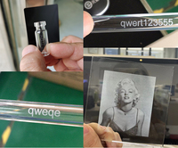 Machine de marquage laser UV 3W 5W 10W, machine de gravure laser UV haute précision