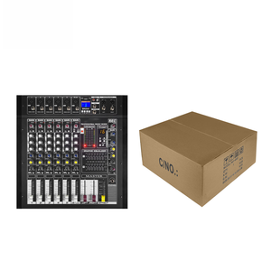 Console de mixage amplifiée professionnelle PMX6 6 <span class=keywords><strong>canaux</strong></span> 450W avec 16 DSP, égaliseur 7 bandes, Bluetooth, carte son USB pour scène et église - Product Image 5