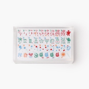 Jeu <span class=keywords><strong>de</strong></span> Mahjong <span class=keywords><strong>américain</strong></span> portable, 160 tuiles standard, ensemble complet avec sac <span class=keywords><strong>de</strong></span> rangement pour adultes, voyages et maison - Product Image 2