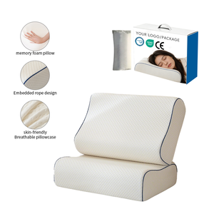 Almohada Ortopédica de Espuma Viscoelástica con Certificación OEKO-TEX YUE RISE, Ajustable en Altura, Anti-Ronquidos, Alivia el Dolor de Cuello, para Descanso Nocturno - Product Image 1