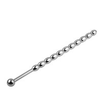 Kit de sondes urétrales en acier inoxydable à motif perlé - Ensemble de plugs d'entraînement lisses de qualité médicale supérieure pour hommes, facile à nettoyer, jouet sexuel