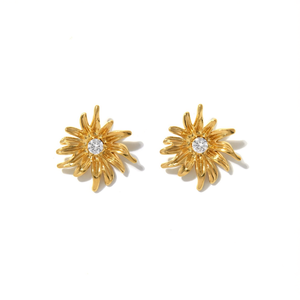 RE195-E130-0742G Fashion <b>Stud</b> <b>Earrings</b> - Product Image 2