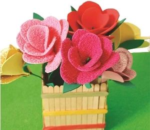 Hoja de espuma <span class=keywords><strong>EVA</strong></span> de felpa, espuma de plástico, barata, 2mm - Product Image 4