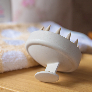 <b>Round</b> Scalp Massager Wheat Straw Bath <b>Brush</b> Shampoo <b>Brush</b> Hair Care Scalp Massage <b>Brush</b> - Product Image 6