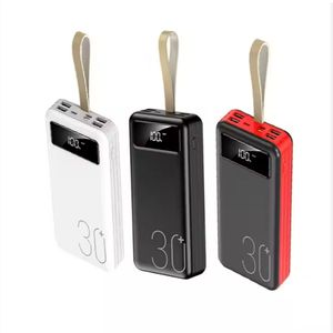 Cargador portátil impermeable <span class=keywords><strong>Powerbank</strong></span> 30000mAh Pantalla 20W Salida Smart All-AC Compatible Banco de energía móvil para <span class=keywords><strong>Amazon</strong></span> - Product Image 1