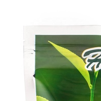 Sac d'emballage de thé debout imprimé personnalisé emballage de sachet de thé doypack avec fermeture à glissière