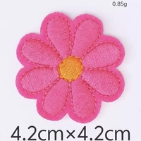 Patch brodé Cœur Fleur Étoile pour Chapeau Sac Décoration DIY Accessoires Vestimentaires Écussons Thermocollants