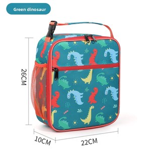 Sac isotherme à double compartiment personnalisé pour enfants avec fermeture éclair, design portable pour l'école - Product Image 6