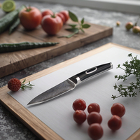 Forkry 5 ''Damas Couteau à fruits utilitaire en acier inoxydable Couteaux de cuisine