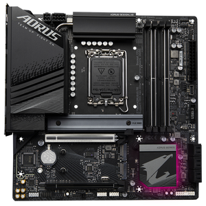 เมนบอร์ด AORUS แบบใหม่ดั้งเดิม <span class=keywords><strong>Z790M</strong></span> AORUS สำหรับเดสก์ท็อปมีช่องหน่วยความจำคู่อินเตอร์เฟซฮาร์ดไดรฟ์ SATA - Product Image 2