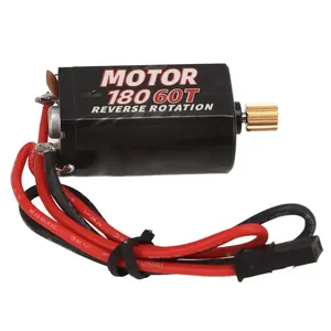 NEEBRC 180 Moteur brossé 53T 60T 70T 80T 11T Pignon moteur pour <span class=keywords><strong>1</strong></span>/<span class=keywords><strong>18</strong></span> RC Crawler Car Monster Climb TRX4M <span class=keywords><strong>TRX4</strong></span>-<span class=keywords><strong>M</strong></span> Upgrade Parts - Product Image 5