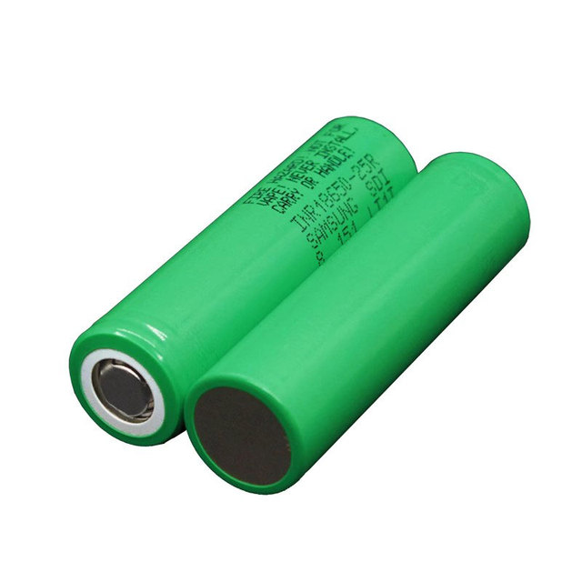 Original 18650 Battery 2500mah Lithium High Current Power Batteries 3.7V for Electric Bicycle Battery
