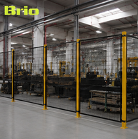 Grillage de protection industriel haute résistance Brio pour clôture de machines et cloisons de sécurité pour ateliers intensifs