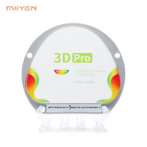 MIIYEN 57% luce trasmittanza D forma blocco <span class=keywords><strong>Zirconia</strong></span> 3D Pro multistrato CAD camma impianto protesi materiale AGx16mm - Product Image 1