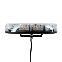 Straßensicherheits-Fahrzeugdach-Blitzlichtleiste 80LED Dauermontage ECE R65 SAE J845 Klasse 1 IP66 12 24V Mini-Warnlichtleiste