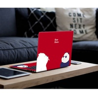 MOQ 100 PCS prezzo all'ingrosso adesivi personalizzati impermeabili per foto di Design per Notebook Mac portatile