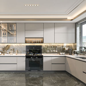 Vendita calda cassetto portaoggetti base armadio cucina stile moderno mobili da cucina modulari in legno cassetto ad angolo - Product Image 1