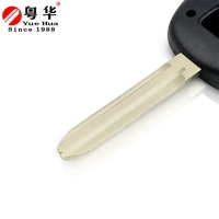 Clés vierges de voiture à 2 boutons avec capteurs, lame non taillée personnalisée, clés vierges de moto pour Toyota Camry Rav4 Corolla Prado Yaris Tarago Cruiser