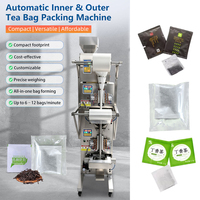 Machine d'emballage automatique de sachets de thé (intérieur et extérieur) pour petites entreprises – Machine d'emballage de sachets de thé