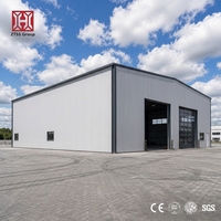 Bâtiment d'atelier industriel en structure légère en acier ZTSS, entrepôt préfabriqué, hangar d'usine, traitement standard de soudage et de découpe