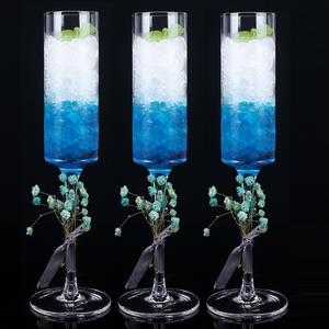 En gros Sans Plomb Moderne Élégant Cristal Personnaliser Flûtes À Champagne En Verre Cadeau pour Mariage - Product Image 6