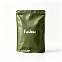 Sacs d'emballage personnalisés avec logo pour vêtements amples, sacs à fermeture éclair verticaux pour pulls, pantalons et chemises