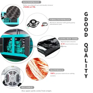 Standby Power 350kva 280kw Diesel Generator Powered By Cummins 6LTAA9.5-G1 Open Or Silent Generator Price