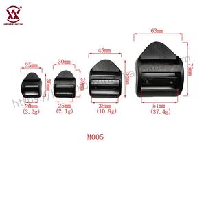 Nhà Máy Cung Cấp Trực Tiếp 20Mm 25Mm 38Mm 51Mm Đen Nhựa Thang Khóa Khóa Có Thể Điều Chỉnh Vải Thang - Product Image 5