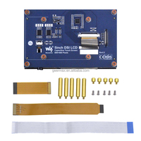 Pantalla Táctil Capacitiva LCD IPS de 5 Pulgadas con Interfaz DSI Waveshare 800x480 para Placas de Desarrollo Raspberry Pi
