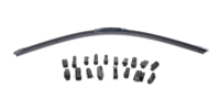 Premium Weiche Naturkautschuk Knochenlose Wischerblätter 12-28 Zoll Multi-Adapter Rahmenlose Auto-Scheibenwischer Hochleistungs-Polo