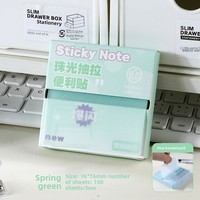 Alas Memo transparan kreatif koreksi pertanyaan yang salah bantalan Memo kenyamanan alas Memo kantor stiker Memo 100 lembar