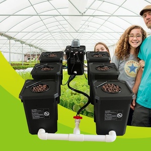 Système d'hydroponie RDWC à 6 seaux de 27 L pour l'irrigation goutte à goutte, culture de plantes d'intérieur, fournitures de jardinage <span class=keywords><strong>en</strong></span> PP - Product Image 6