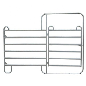 Panneaux de clôture pour animaux de cheval, 8, 16 pieds, ovales, adapté au animalier, vache, mouton, fixe - Product Image 2