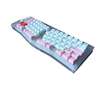 Gaojie Clavier mécanique personnalisé imprimé en 3D CNC en aluminium anodisé 6063 touches usinées CNC