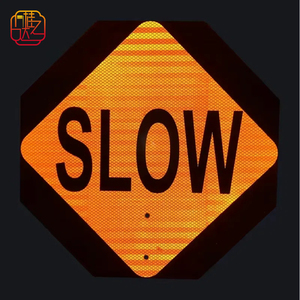 Voldoet aan MUTCD-normen 30*30 inch op maat gemaakt verkeersstopbord - Hoogreflecterende aluminium plaat verkeersbord - Product Image 4