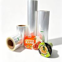 Film rétractable POF certifié CE, brillant et lisse, haute transparence, haute résistance à l'étirement, film d'emballage automatique pour emballage alimentaire