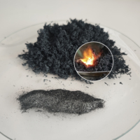 Poudre de graphite expansible haute pureté 99 %, taux d'expansion 200-400 fois, 32-100 mesh, pour applications ignifuges