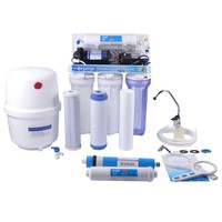 Système de purification d'eau par osmose inverse à 5 étages, 400 GPD, machine de filtration d'eau commerciale