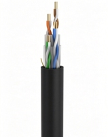 Câble réseau U/UTP CAT6, conducteur solide 23AWG, gaine PE / Câble LAN / Câble réseau / Câble blindé
