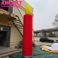 Bougies gonflables décoratives pour les fêtes, bougies gonflables décoratives pour événements