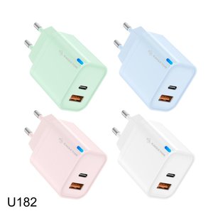 <span class=keywords><strong>Cargador</strong></span> Rápido con Luz Indicadora de Estado, Doble Puerto PD 30W QC 3.0, <span class=keywords><strong>Cargador</strong></span> de Pared con Certificación CE para <span class=keywords><strong>iPhone</strong></span>, SAMSUNG, Xiaomi - Product Image 3