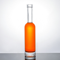 Op voorraad groothandel 200ml 375ml 500ml lege opbergflesjes helder glas fruitwijn likeurflessen