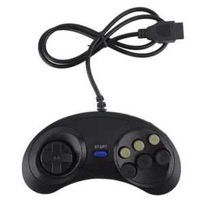 Contrôleur de jeu pour Segaes <span class=keywords><strong>Megadrive</strong></span> filaire pour système <span class=keywords><strong>Megadrive</strong></span> avec 6 boutons - Product Image 1