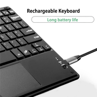 Clavier sans fil pour tablette IPAD XIAOMI PAD Mobile, BT3.0, 7 couleurs, rétro-éclairé, universel, mince et portable