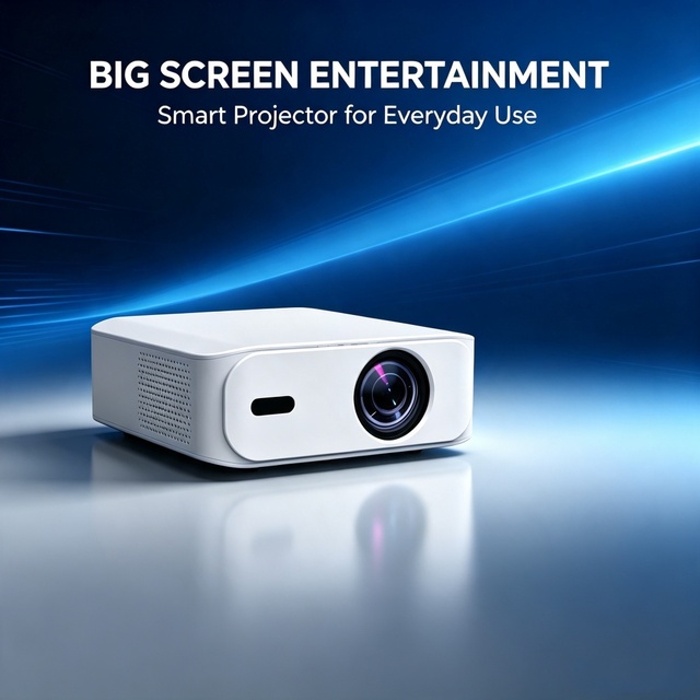 Native 1080p Projector V318 with Wifi Smart 4k Home Cinema Video Beam Data Show Projecteur Android